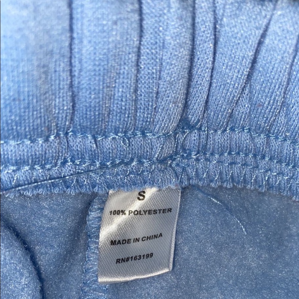Baby blue sweat pants